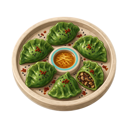 Emerald Dumpling Platter