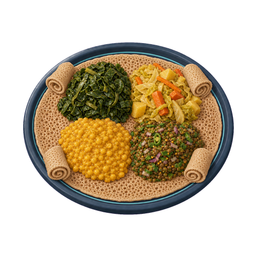 Four-Heaps Injera Sampler