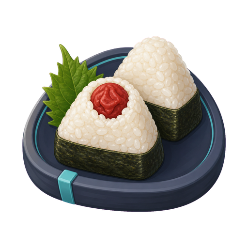 Japanese Umeboshi Onigiri
