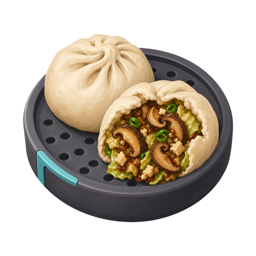 Miso Mushroom Buns